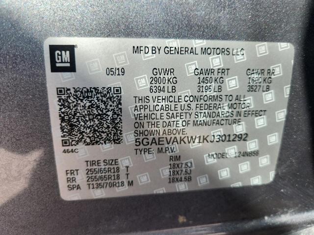 2019 BUICK ENCLAVE ES - 5GAEVAKW1KJ301292