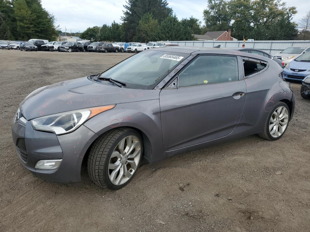 Lot #3298088135 2012 HYUNDAI VELOSTER