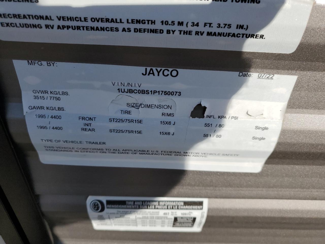 Lot #3273952790 2023 JAY FLIGHT