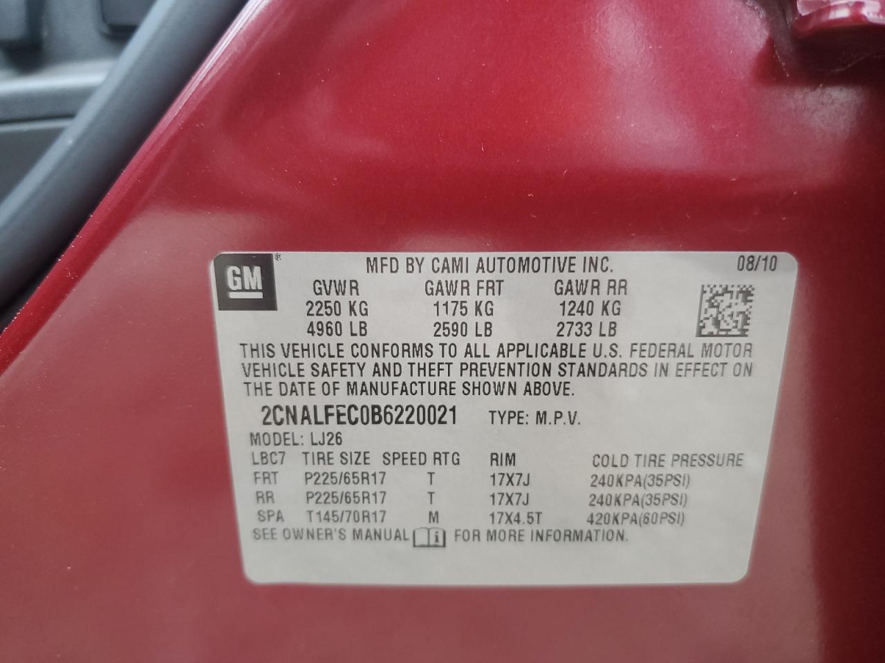 CHEVROLET EQUINOX LTZ