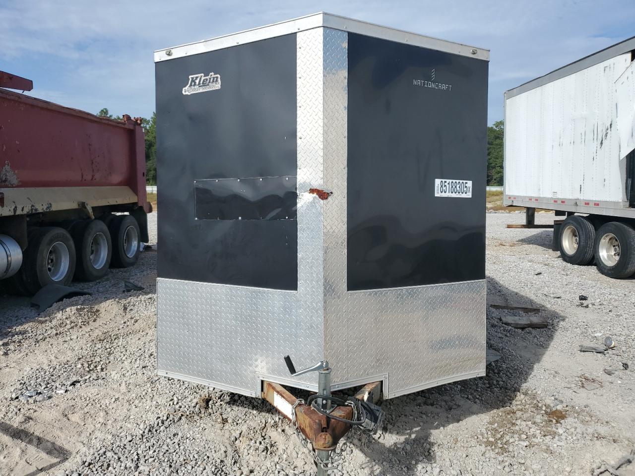 Lot #3317731067 2021 NATIONCRAFT 7X16TA2