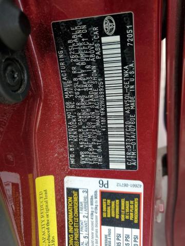 2017 TOYOTA CAMRY LE 4T1BF1FK2HU699251