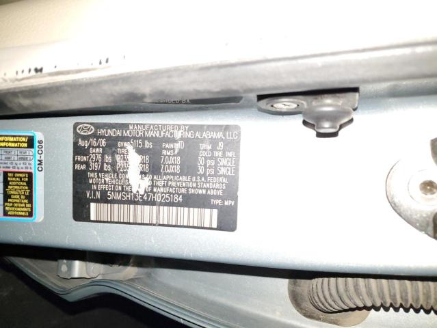 2007 HYUNDAI SANTA FE S #3282737284