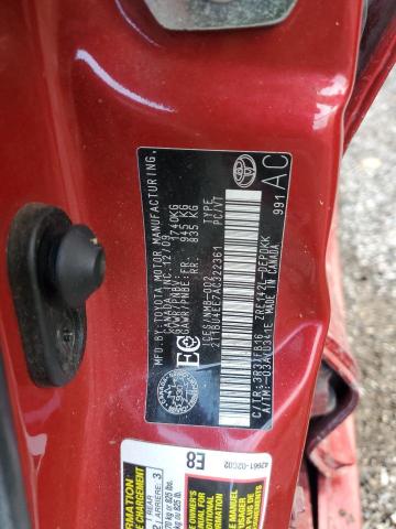 2010 TOYOTA COROLLA BA - 2T1BU4EE7AC322361