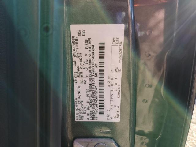 2016 FORD ESCAPE S - 1FMCU0F74GUC58347