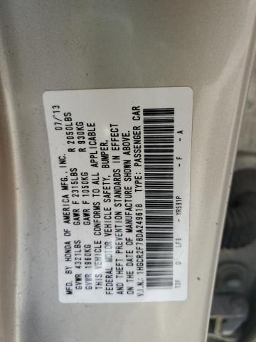 2013 HONDA ACCORD EX - 1HGCR2F78DA249618