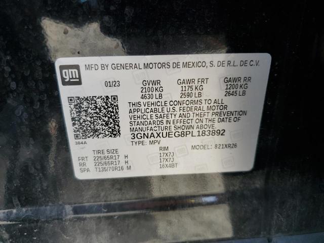 2023 CHEVROLET EQUINOX LT - 3GNAXUEG8PL183892