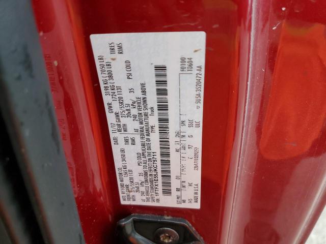 2018 FORD F150 SUPER CAB #3303974719