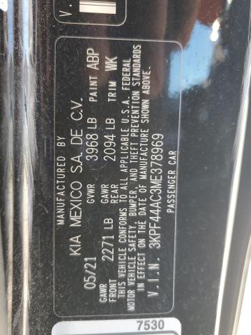 2021 KIA FORTE GT - 3KPF44AC3ME378969