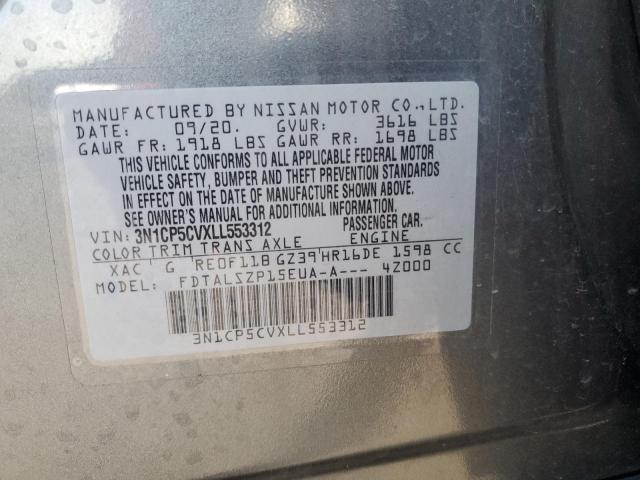 2020 NISSAN KICKS SV #3304714915