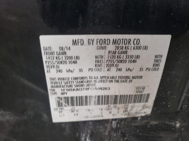 2015 FORD EXPLORER S #3292515677