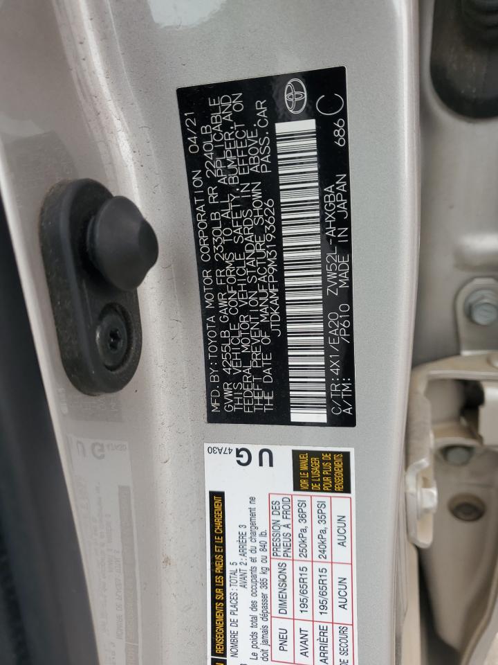 TOYOTA PRIUS PRIME LE