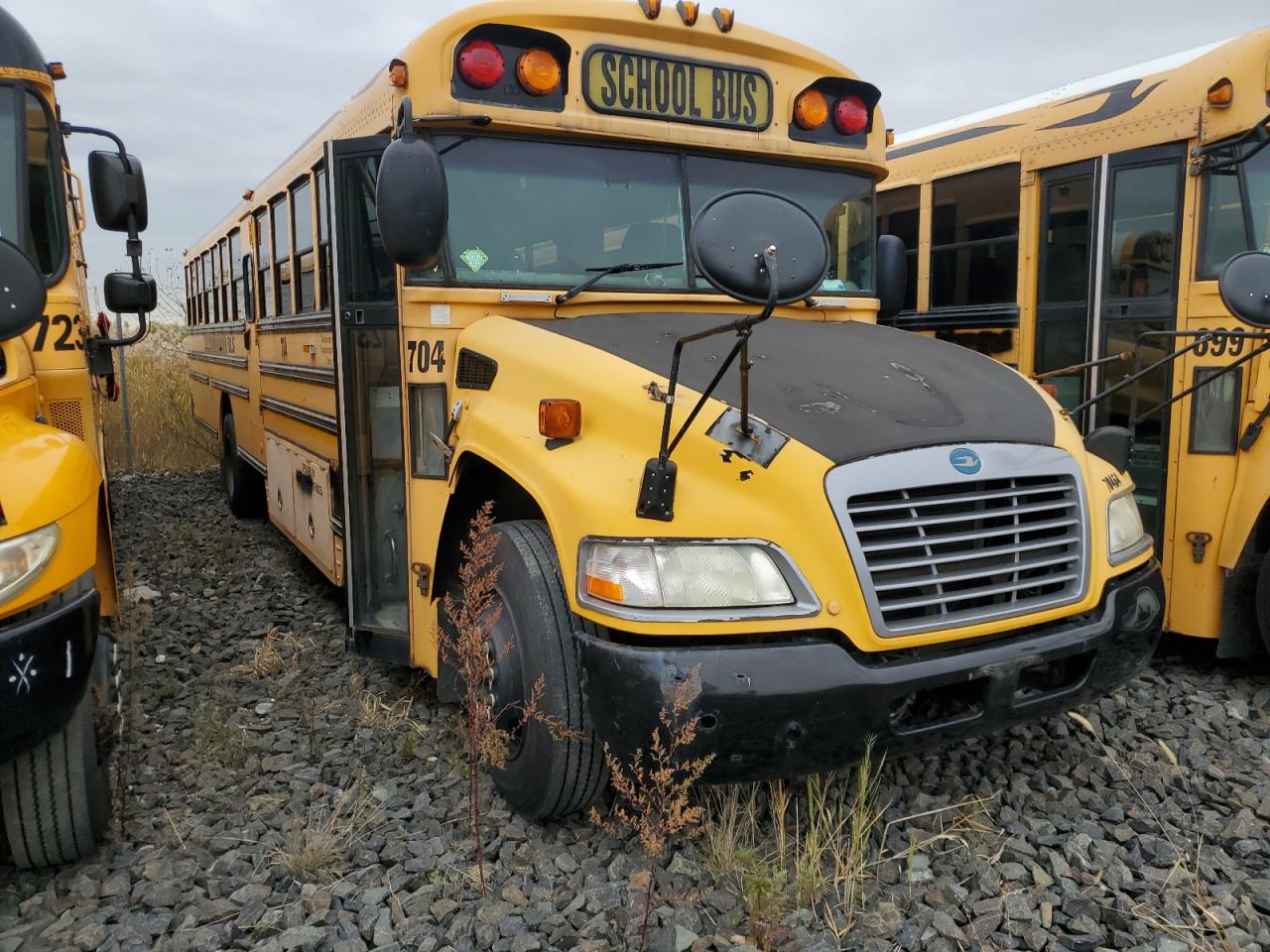 Lot #3275581800 2009 BLUE BIRD SCHOOL BUS