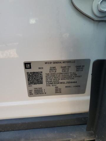 2020 CHEVROLET TRAVERSE L - 1GNERGKW1LJ104444