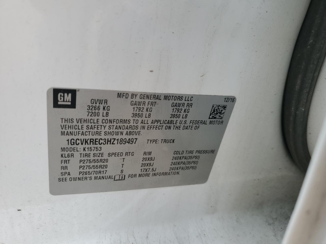 CHEVROLET SILVERADO K1500 LT