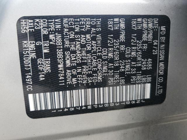 2023 NISSAN ROGUE SV #3302798920