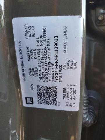 2023 CHEVROLET COLORADO T 1GCPTEEK9P1139013