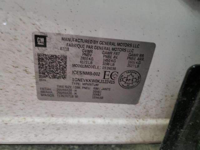 2019 CHEVROLET TRAVERSE P #3302884927