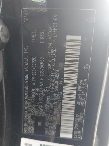 2021 TOYOTA SIENNA XSE 5TDDRKEC2MS012532