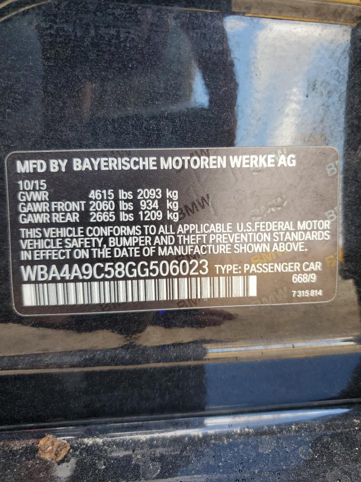 BMW 4 SERIES GRAN COUPE I GRAN COUPE SULEV