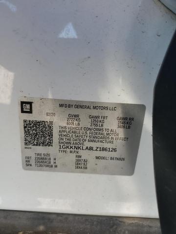 2020 GMC ACADIA SLE 1GKKNKLA8LZ186126