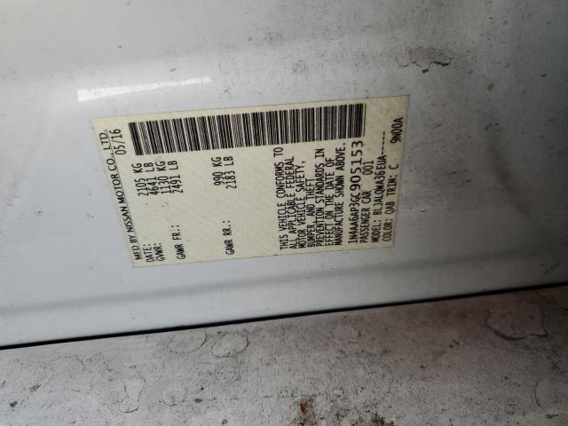 2016 NISSAN MAXIMA 3.5 - 1N4AA6AP3GC905153