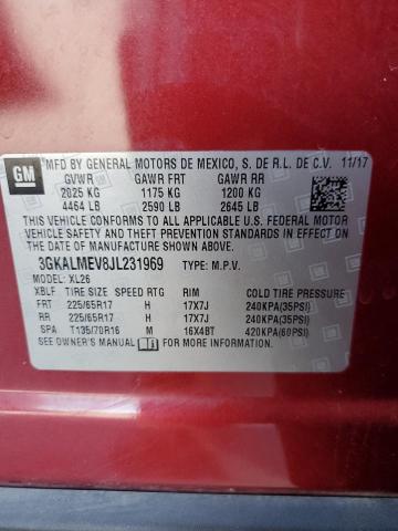 2018 GMC TERRAIN SL #3297081527