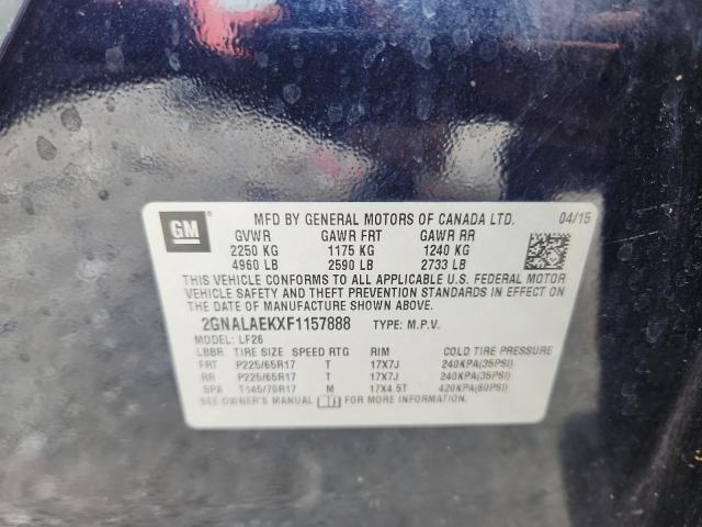 2015 CHEVROLET EQUINOX LS - 2GNALAEKXF1157888