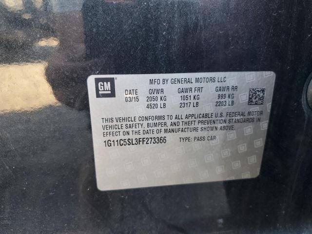 2015 CHEVROLET MALIBU 1LT - 1G11C5SL3FF273366