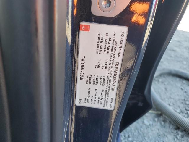 2018 TESLA MODEL 3 5YJ3E1EA8JF036902