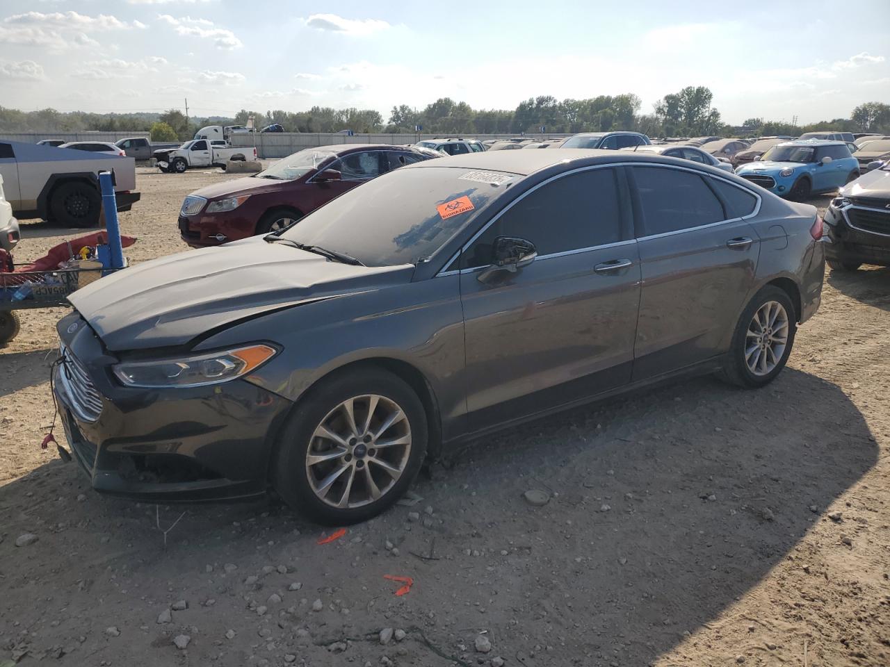 Lot #3297019346 2017 FORD FUSION SE