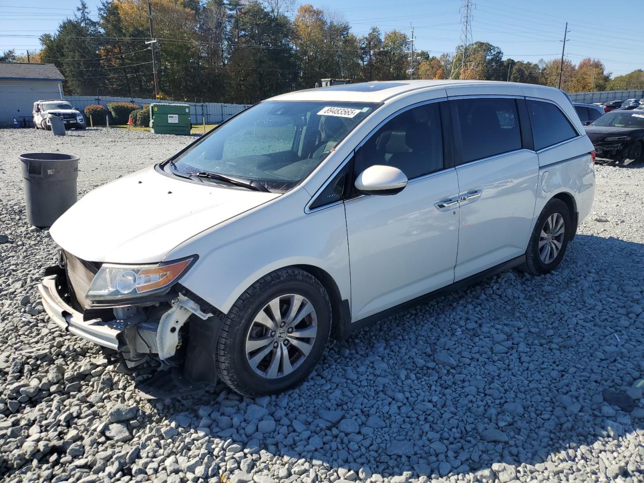 Lot #3297142503 2015 HONDA ODYSSEY EX