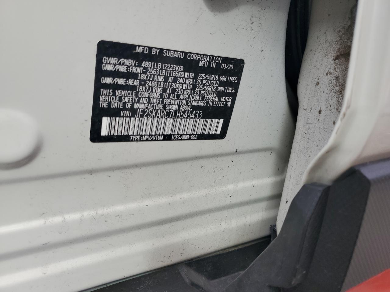 SUBARU FORESTER SPORT