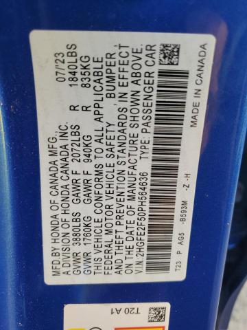 2023 HONDA CIVIC SPORT #3303033599