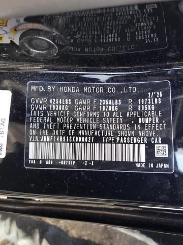 2025 HONDA CIVIC SPORT TOURING JHMFL4H91SX000027