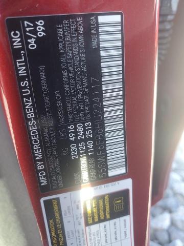 2017 MERCEDES-BENZ C 43 4MATI 55SWF6EB8HU224117