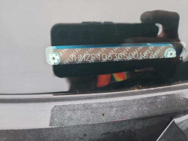 2012 HONDA CR-Z EX #3284623323