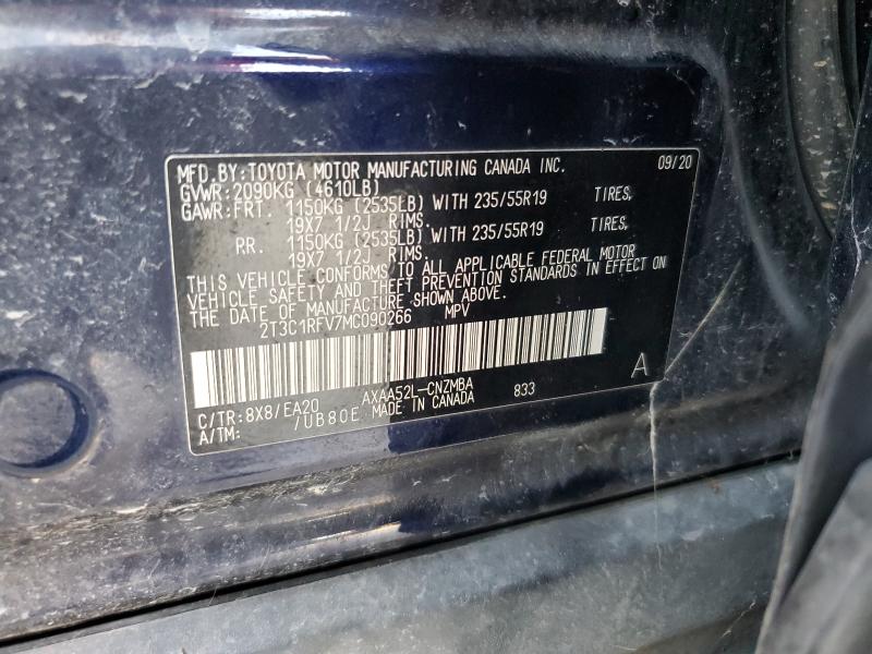 2021 TOYOTA RAV4 XLE P #3291549957