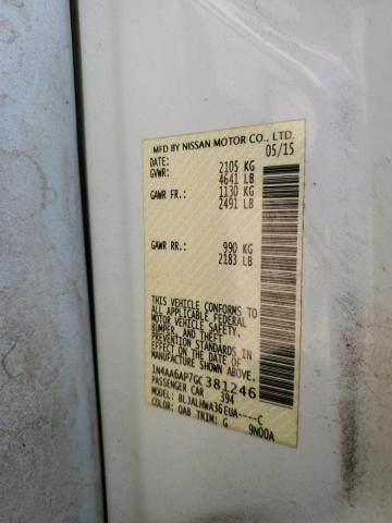 2016 NISSAN MAXIMA 3.5 - 1N4AA6AP7GC381246