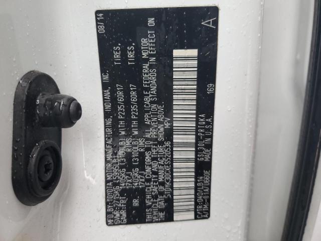 2014 TOYOTA SIENNA XLE #3273769360