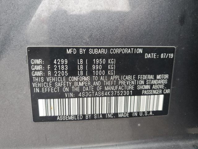 2019 SUBARU IMPREZA LI #3317862905