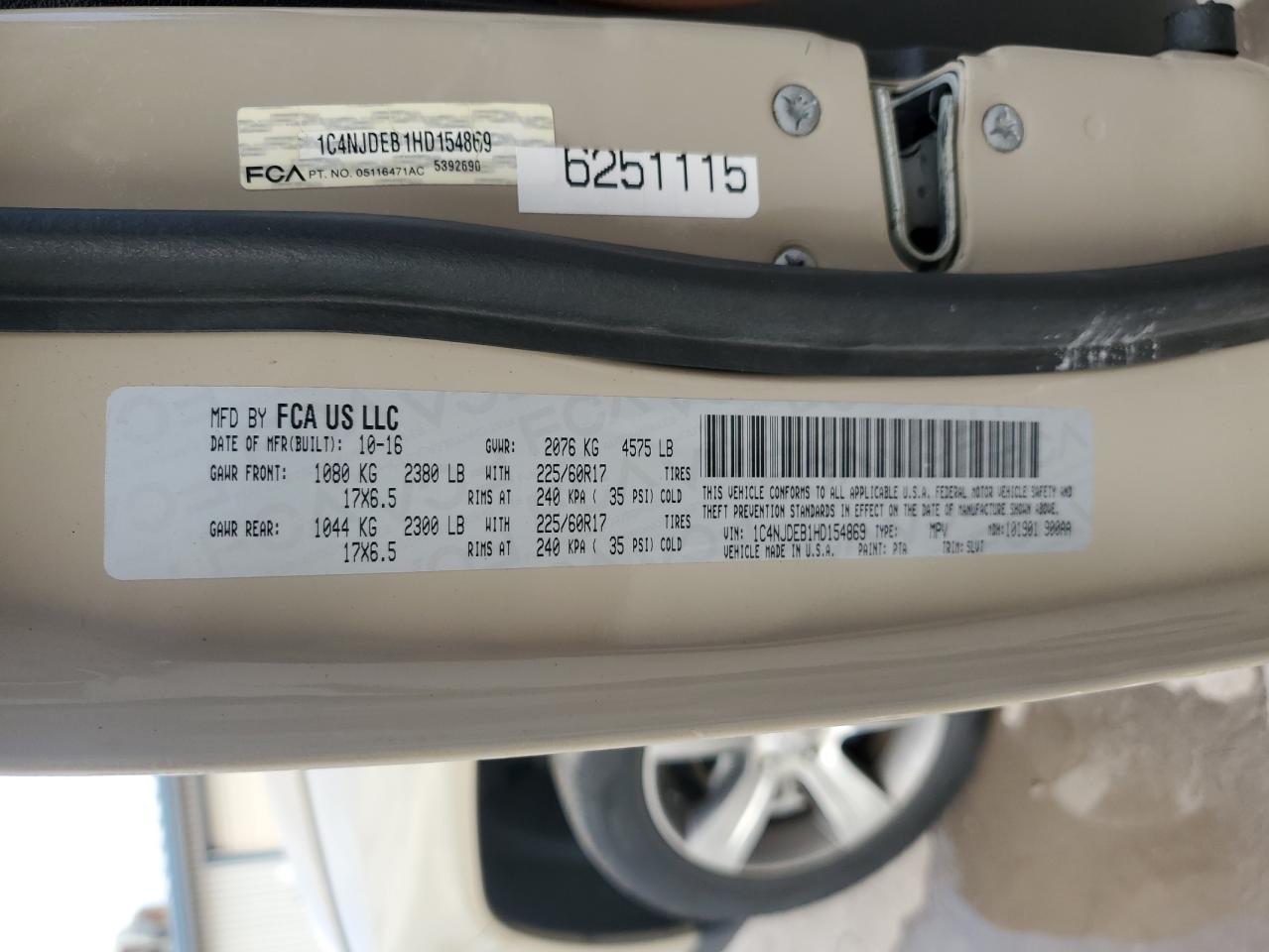 JEEP COMPASS LATITUDE