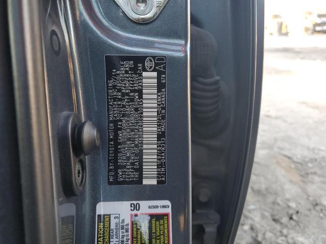 2014 TOYOTA COROLLA L - 2T1BURHE9EC210045