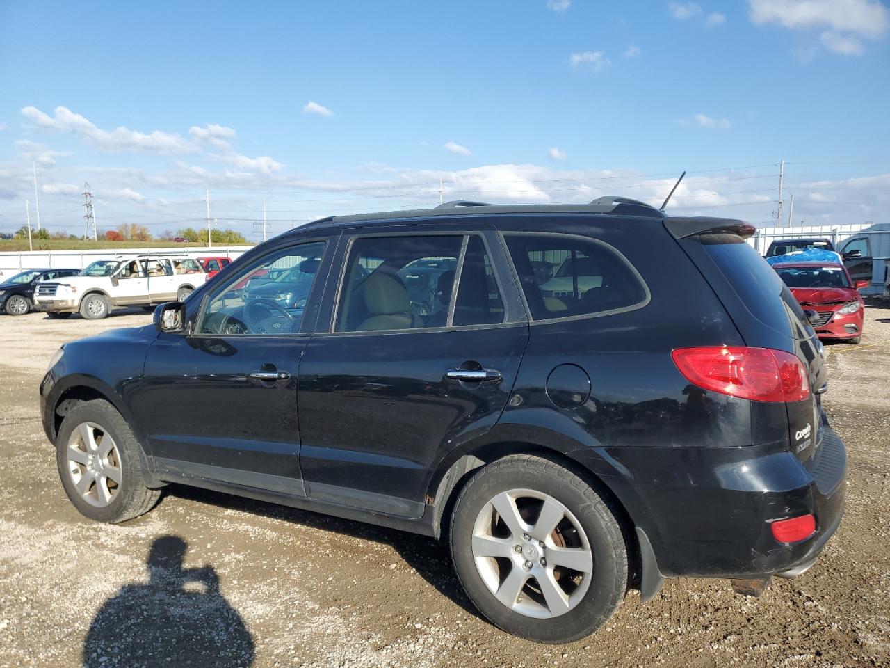 Lot #3292769796 2008 HYUNDAI SANTA FE S
