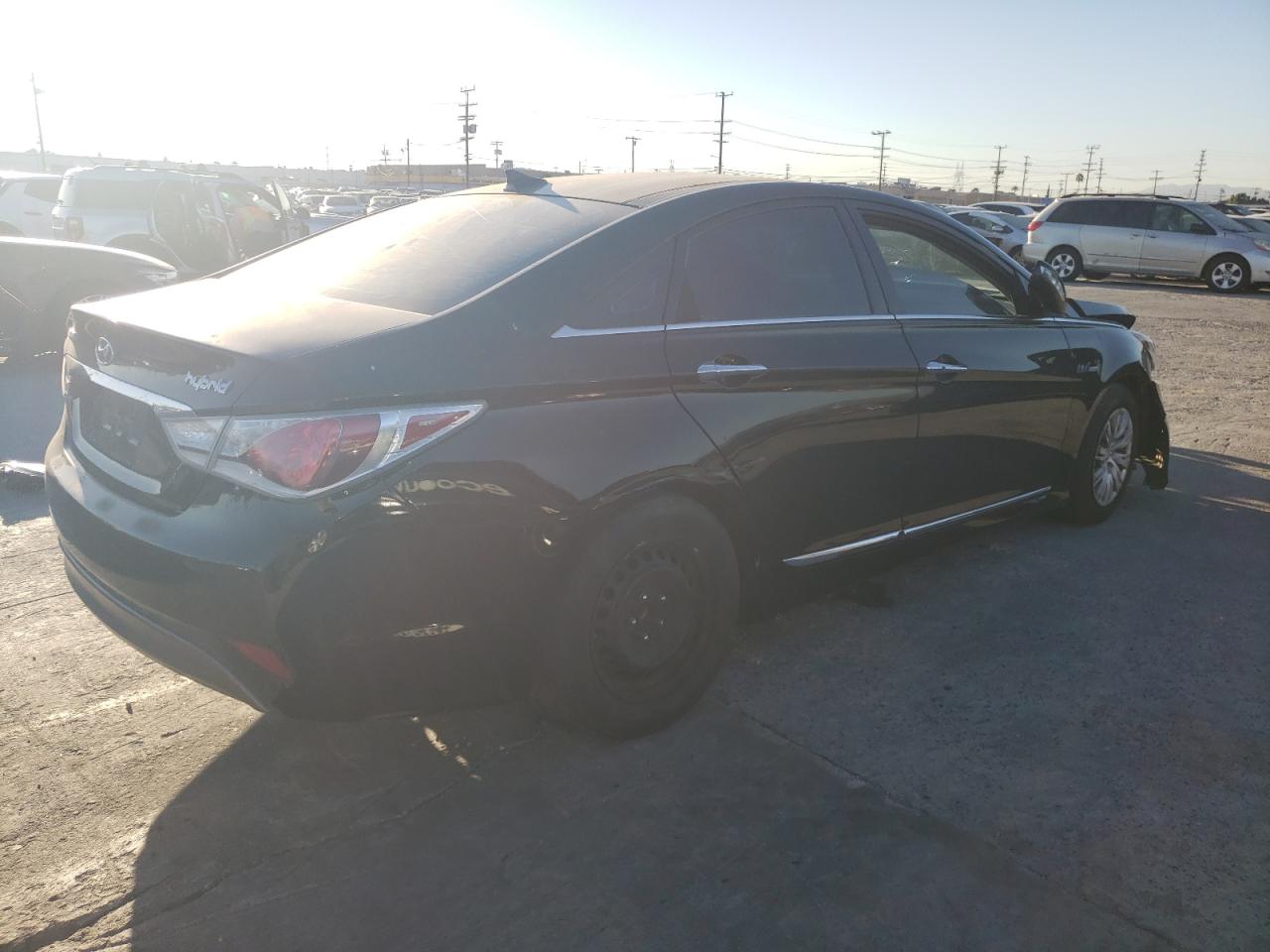Lot #3311723253 2012 HYUNDAI SONATA HYB