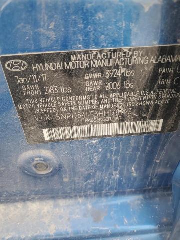 2017 HYUNDAI ELANTRA SE 5NPD84LF3HH178923