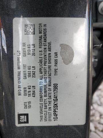 2016 BUICK VERANO - 1G4PP5SK1G4117980