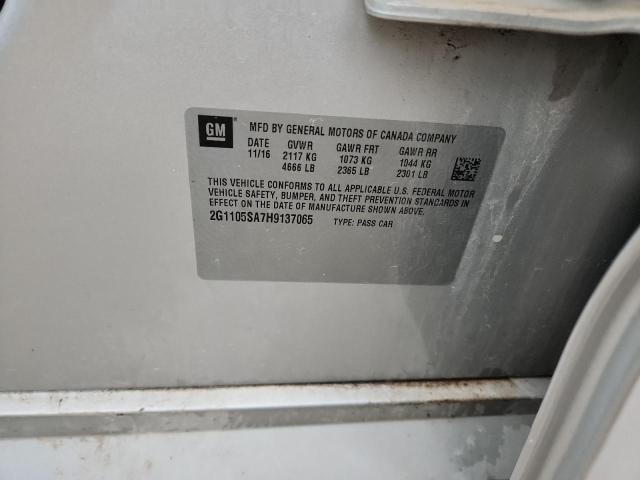 2017 CHEVROLET IMPALA LT #3294615030