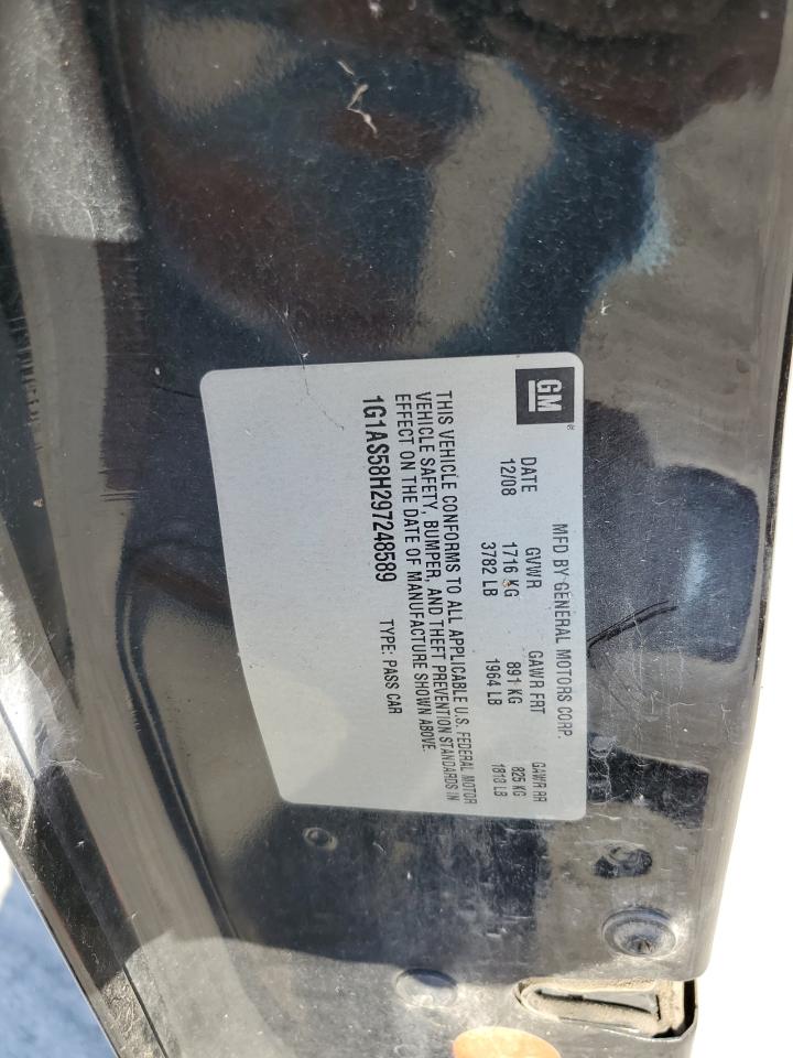 Lot #3297133486 2009 CHEVROLET COBALT LS