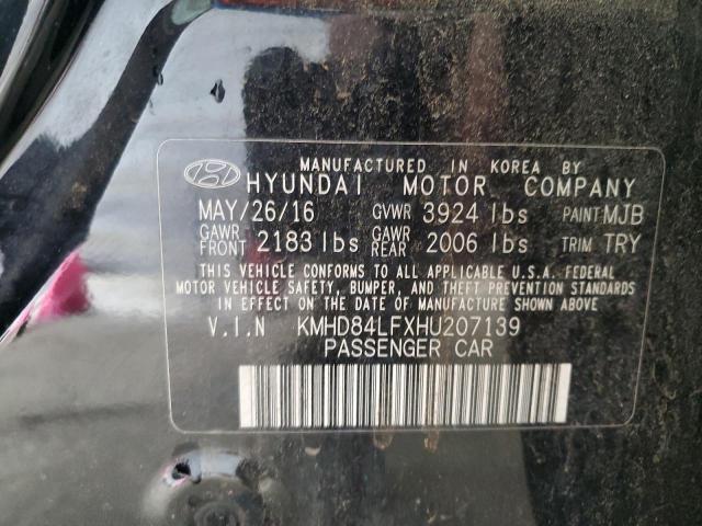 2017 HYUNDAI ELANTRA SE - KMHD84LFXHU207139